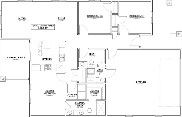 Eagles Trail 3br floor plan 2025