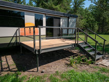 8x12 aluminum deck for rv camper