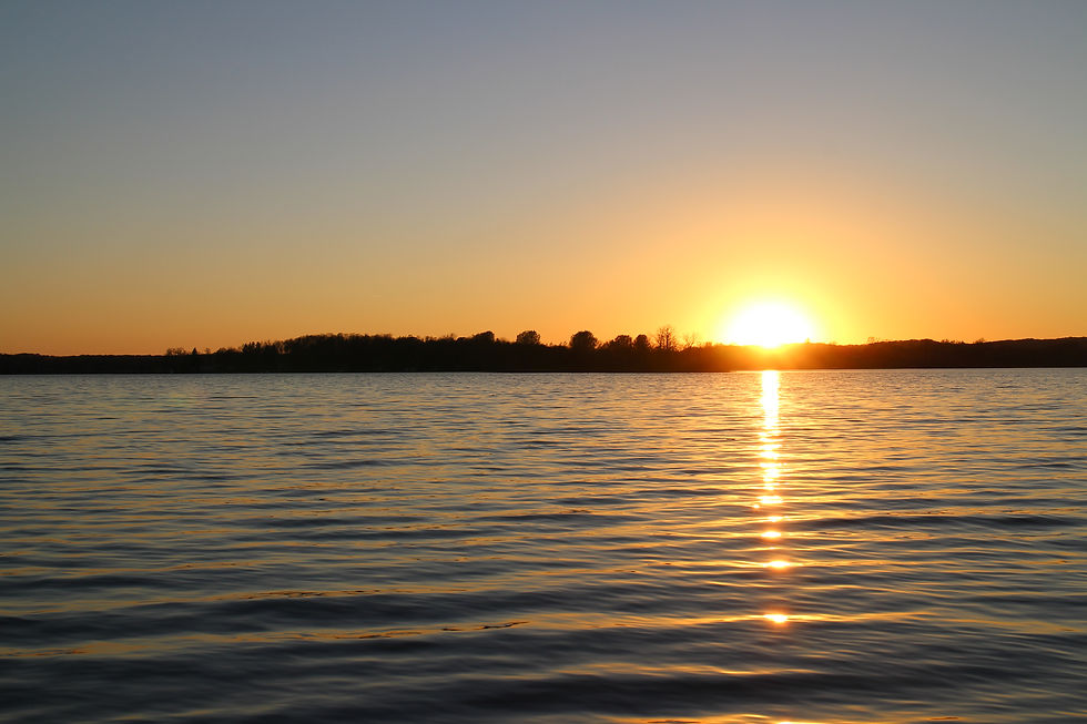 EdnaTownshipLakeSunset