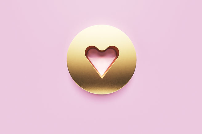 heart_gold_button_pink_background_shutte