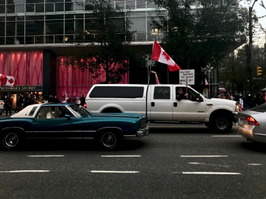 Canadian Truckers’ Convoys Arise in Major Canadian Cities