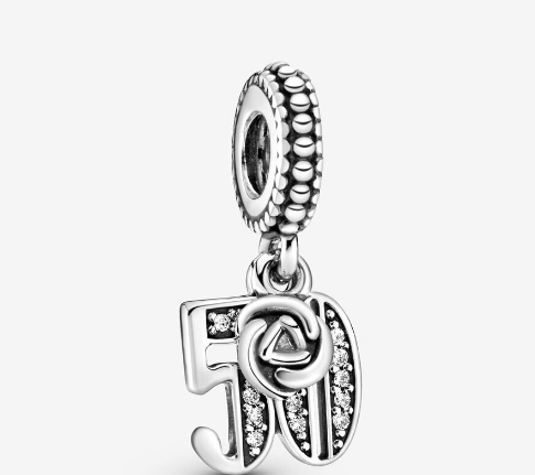 Charm Cumpleaños Colgante 50