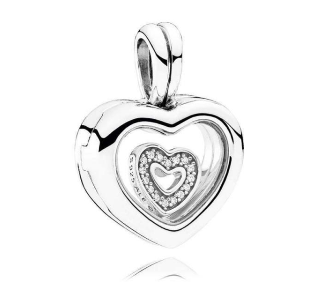Charm Corazon Para Locket