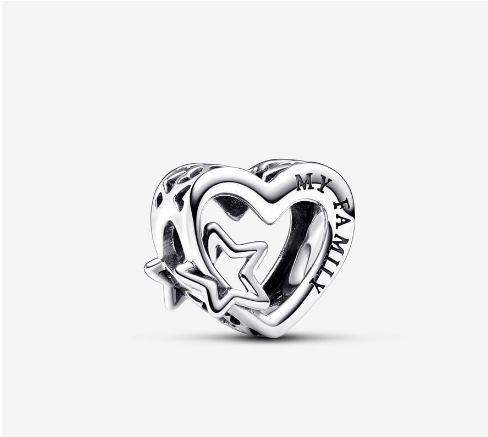 Charm Corazon y Estrella