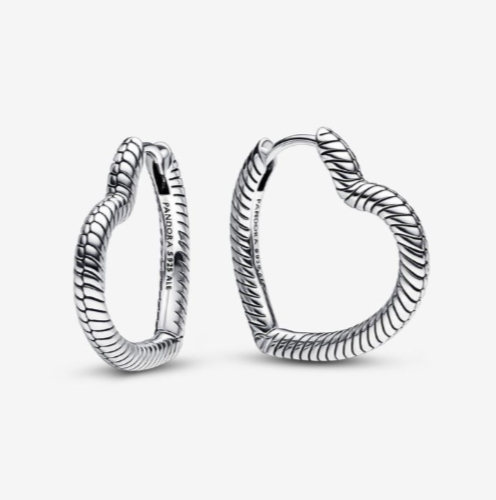 Argollas Corazon de Serpiente