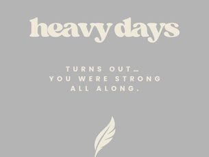 Turns Out… You Were Strong All Along