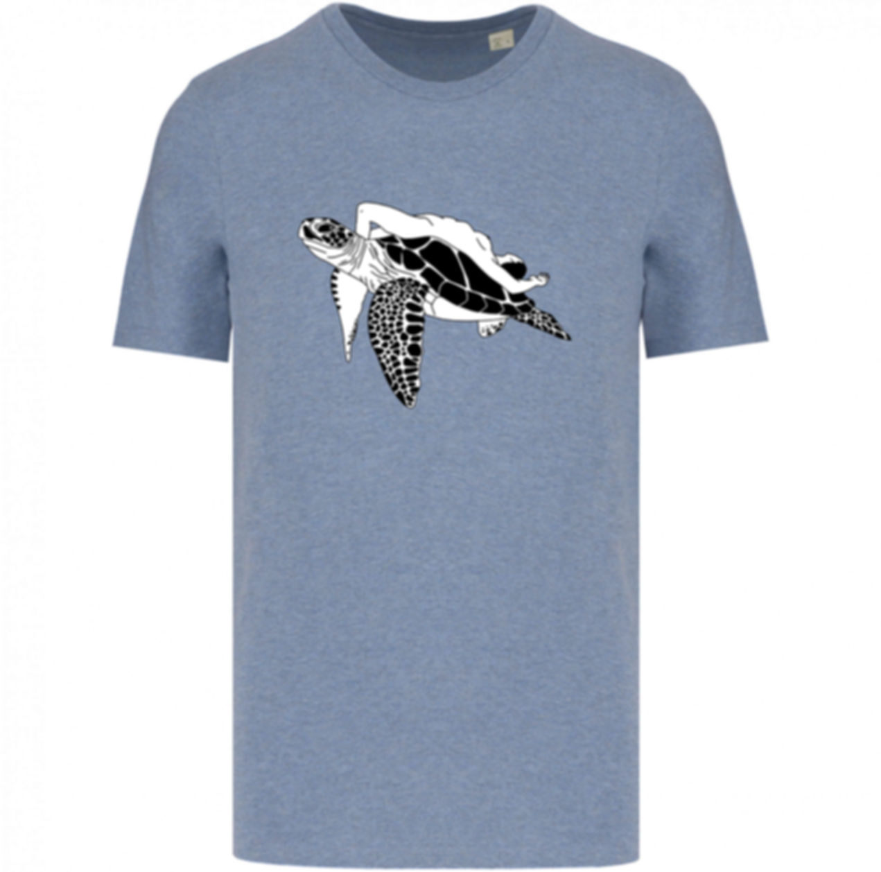 T-shirt col rond NS300 - Tortue
