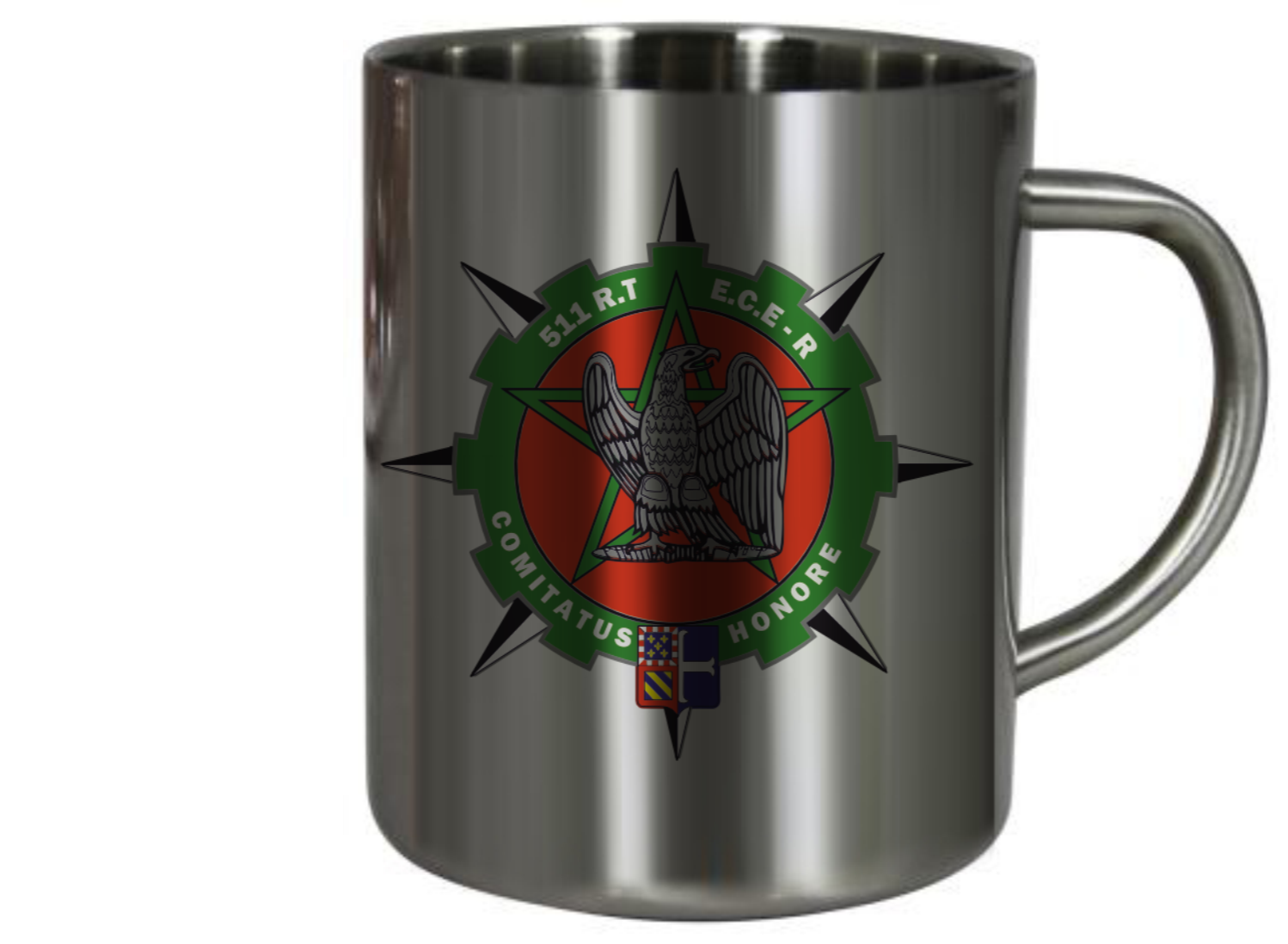 ECE-R. Grand mug Inox
