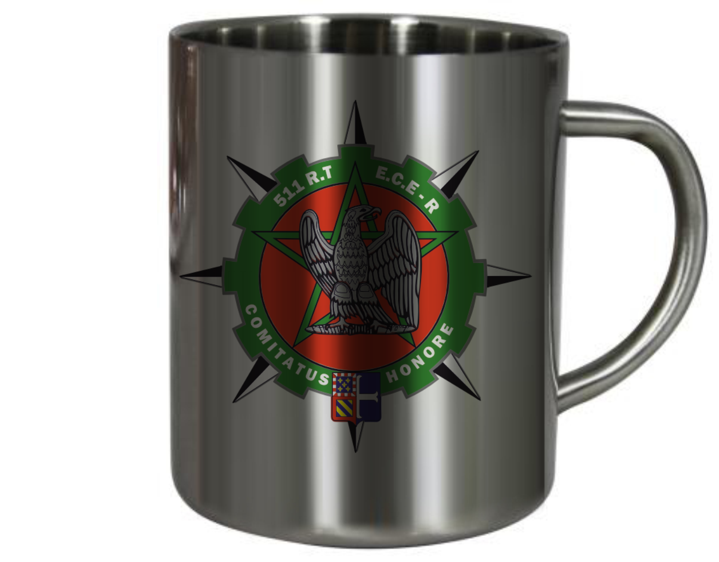 ECE-R. Petit mug Inox