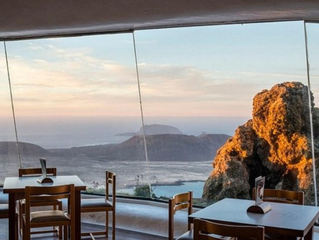 The Mirador del Rjo in Lanzarote