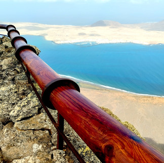 View from the terrace of the Mirador del Rio