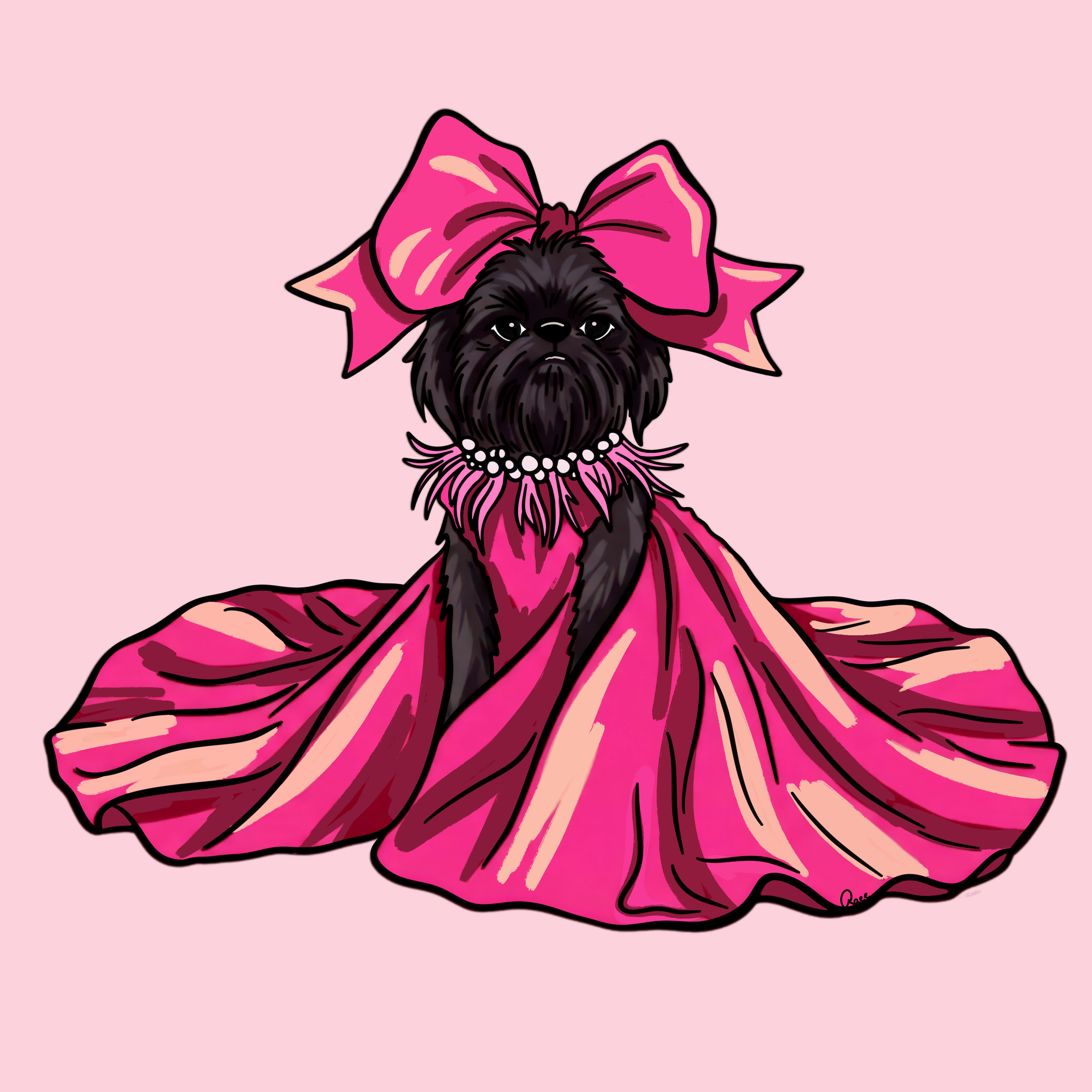 Just the Pup - Custom Portrait