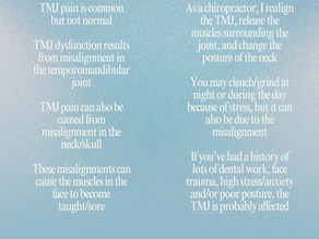 TMJ Dysfunction and Chiropractic