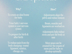 Why and How chiropractic can help with pregnancy: