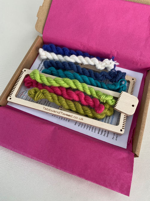 Loom Kit Box Weaving loom craft kits | Rigid heddle looms | TabbyandTweed