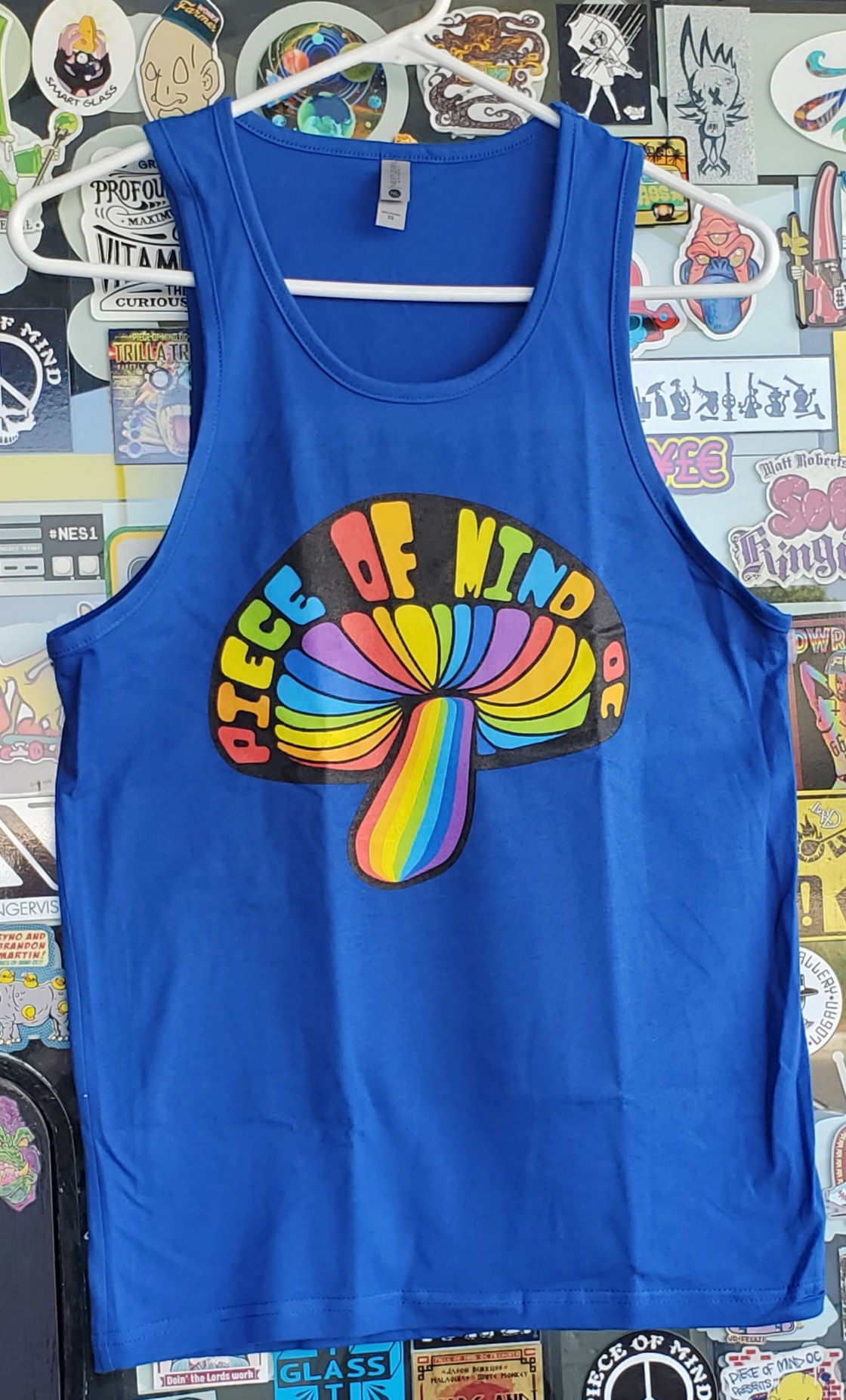 Rainbow Mushroom Tank Top