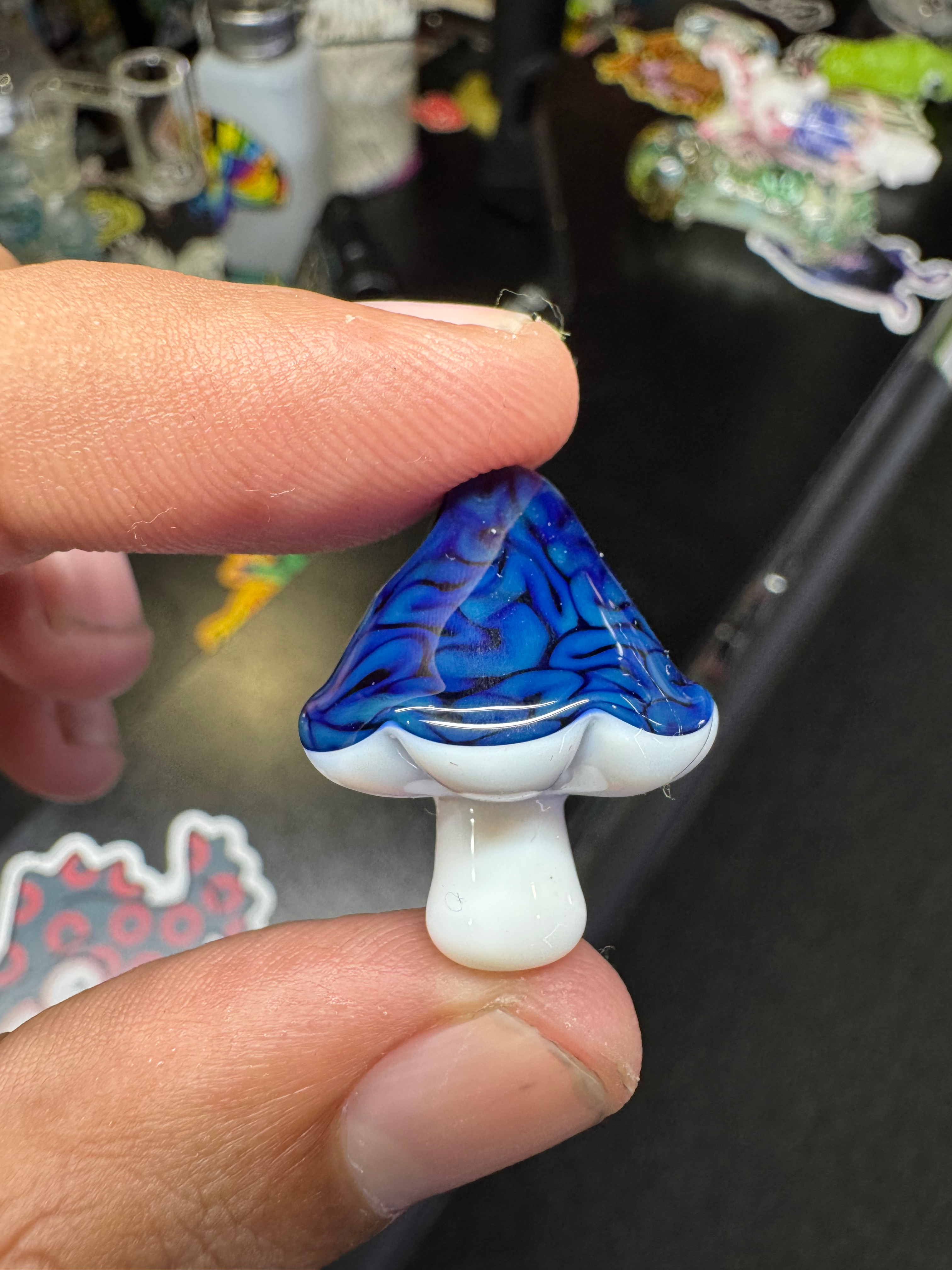 Maygun x Algae Mini Blue BrainShroom Pendant