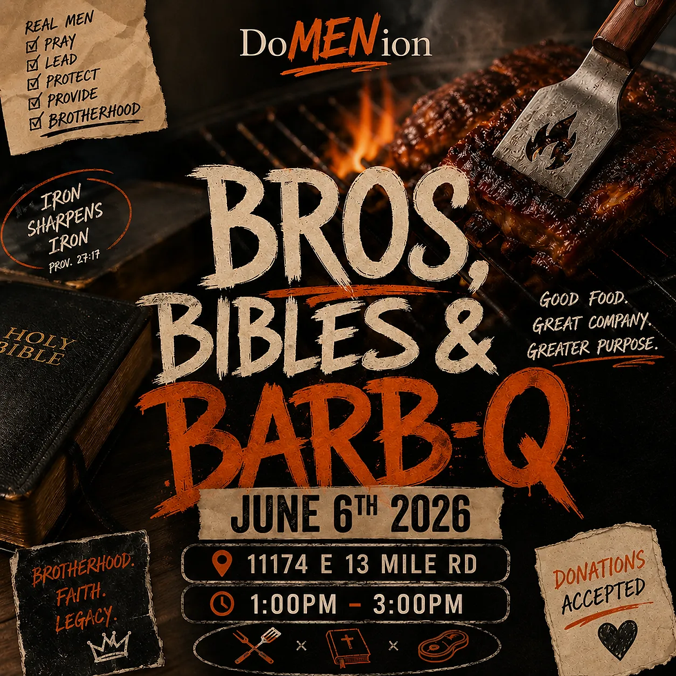 Bro's, Bibles & BBQ