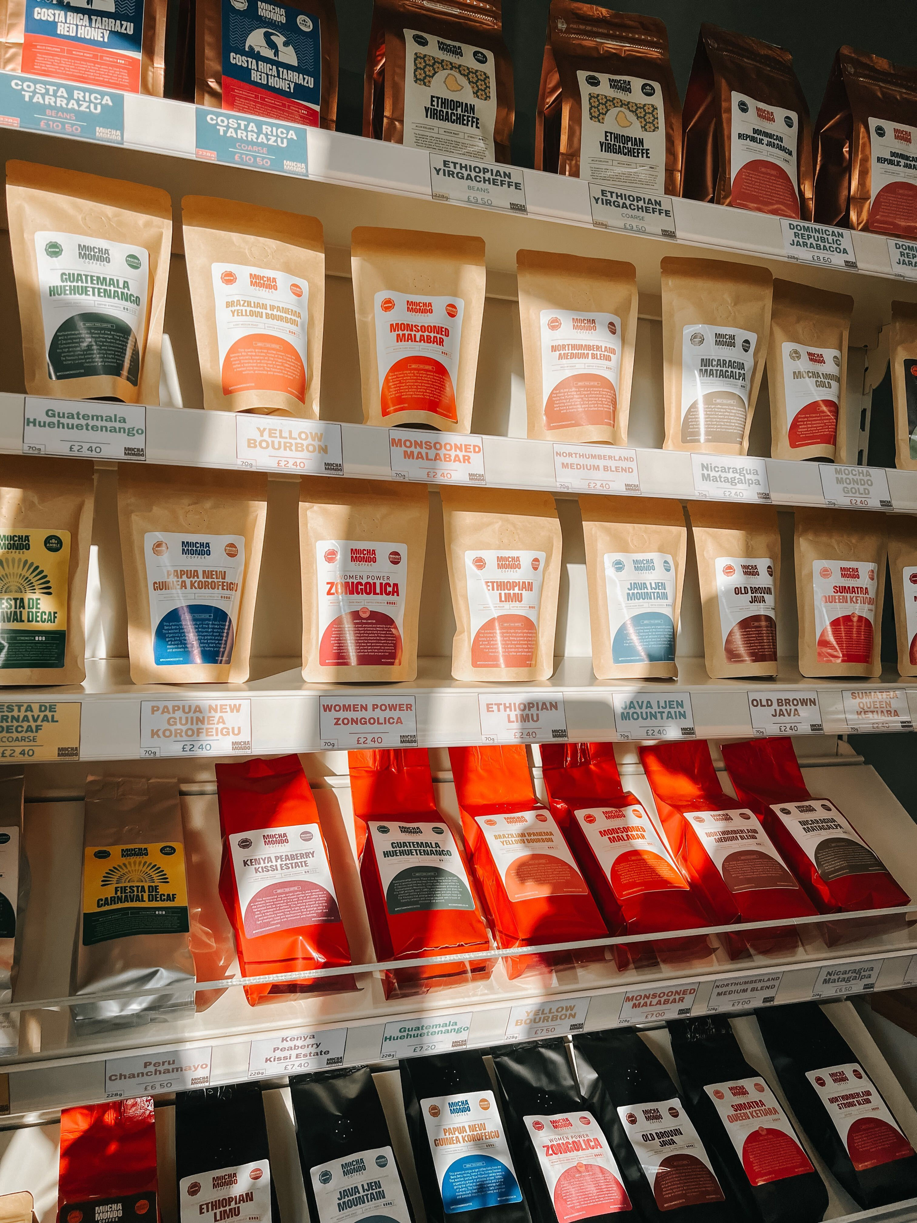 Retailer Coffee bags 228g