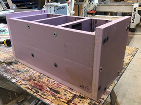 Image: Lightweight bench core structure