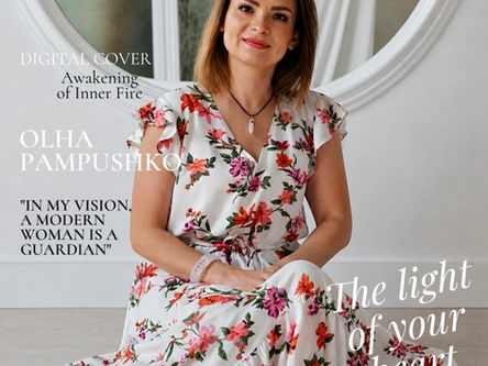 Olha Pampushko: "In my vision, a modern woman is a guardian"