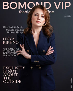 Lesya Kikhno: "We work at the level of deep senses and sensations"