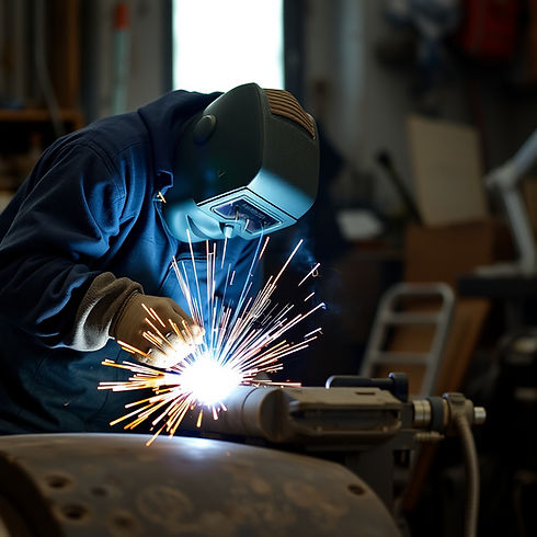 guy welding on something that looks normal.jpg