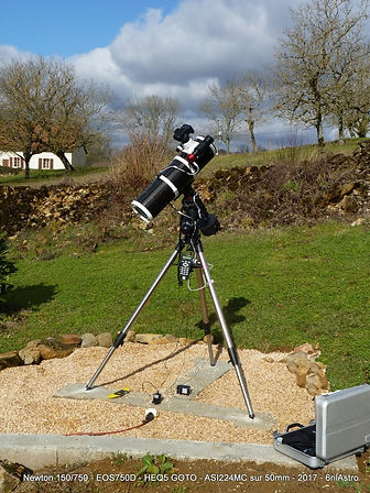 HEQ5 GOTO NEWTON 150/750