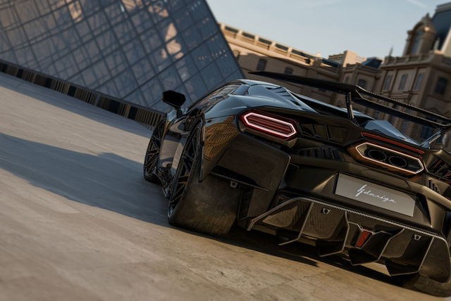 lamborghini temerario body kit carbon fiber 7design icona lamborghini temerario