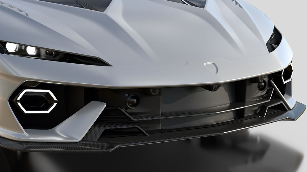 lamborghini temerario hood body kit