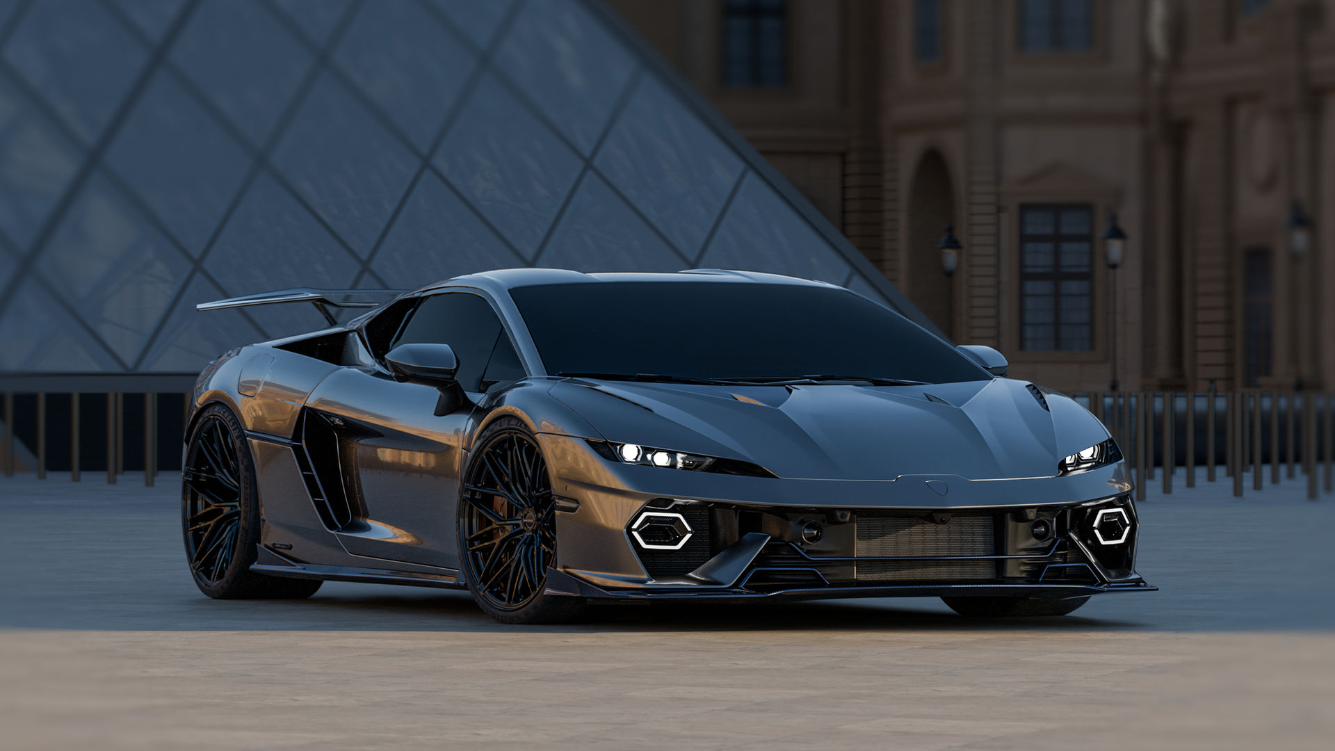 lamborghini temerario body kit carbon fiber