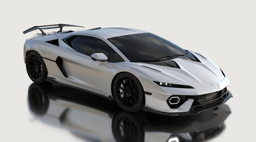 lamborghini temerario carbon fiber body kit