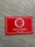 Stella Rossa 100er Club-Karte in rot
