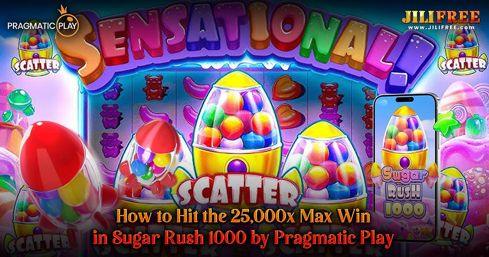 How to Hit the 25,000x Max Win in Sugar Rush 1000 by Pragmatic Play