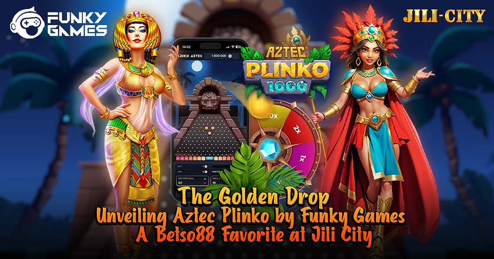 The Golden Drop: Unveiling Aztec Plinko by Funky Games - A Betso88 Favorite at Jili City