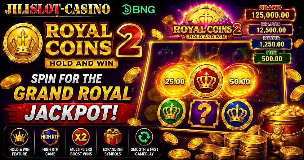 Royal Coins 2: Hold and Win Spin for the Grand Royal Jackpot by BNG Game