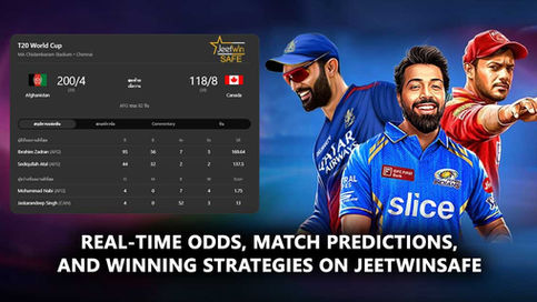 IPL Cricket Game Live : Real-Time Odds, Match Predictions, and Winning Strategies on JeetwinSafe