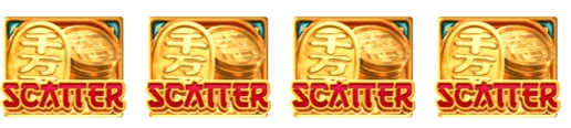 สัญลักษณ์ Scatter 4 ตัว