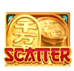 สัญลักษณ์ Scatter เป็นรูป เหรียญทองScatter