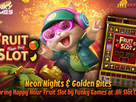 Neon Nights & Golden Bites: Exploring Happy Hour Fruit Slot by Funky Games at Jili Slot Casino