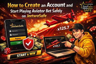 Aviator Bet Registration: How to Create an Account and Start Playing Aviator Bet Safely on JeetwinSafe