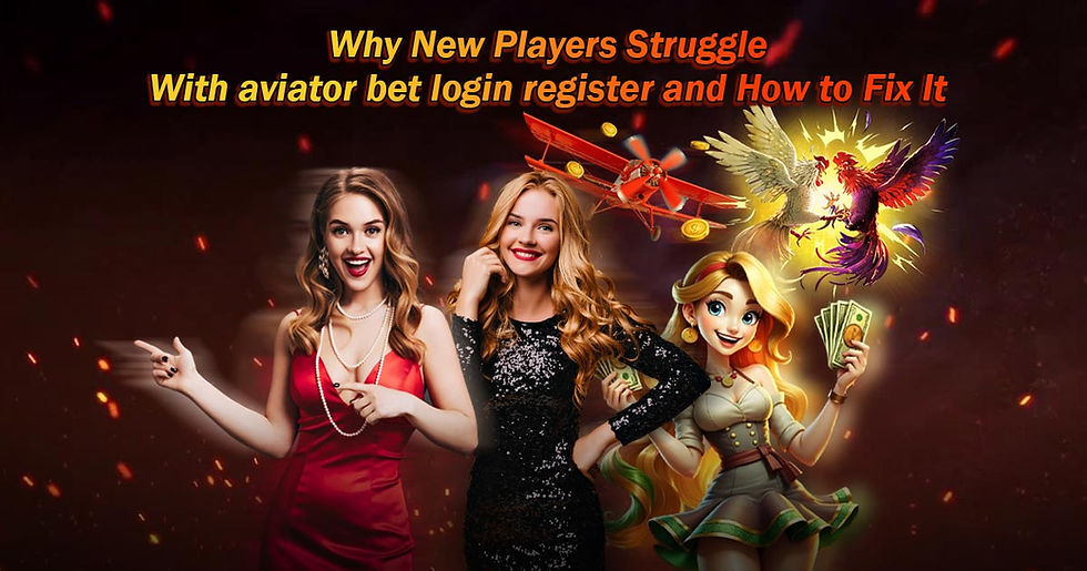 Why New Players Struggle With aviator bet login register and How to Fix It