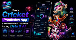 How a Cricket Prediction App Calculates Match Outcomes Using Data & AI