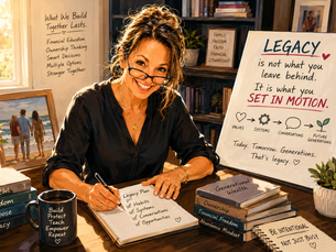 Legacy Is Not What You Leave Behind. It Is What You Set In Motion