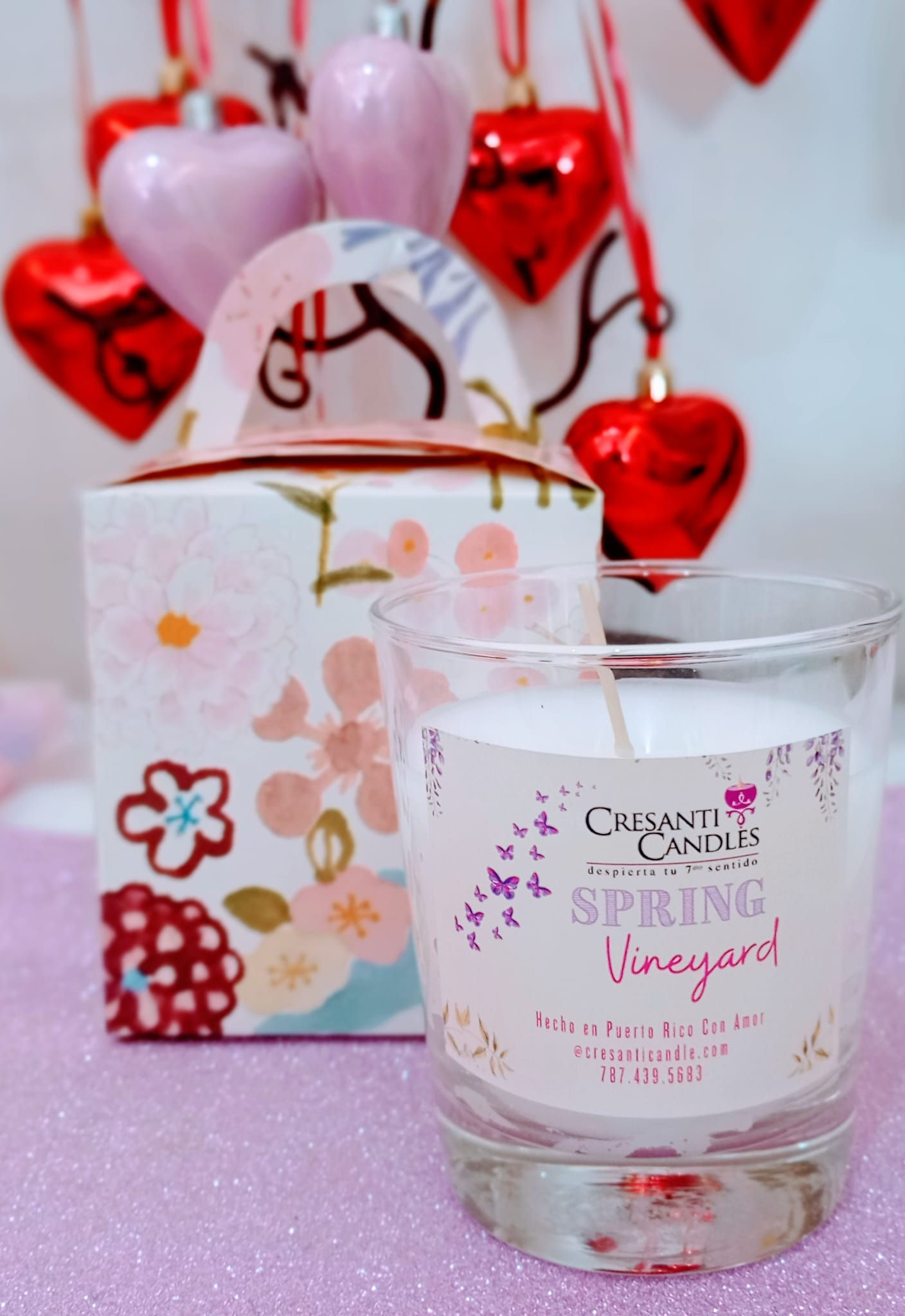 Spring Vineyard Candle