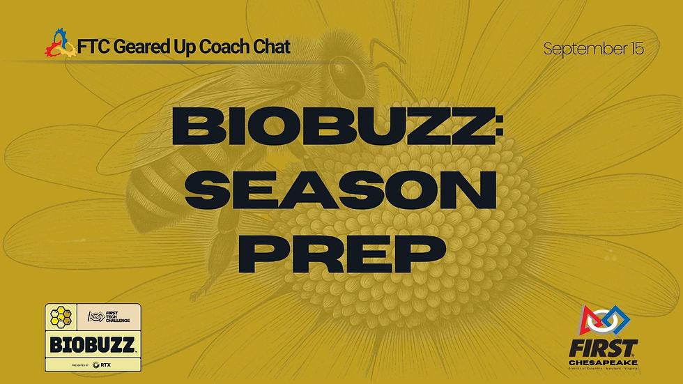 FTC Geared Up Coach Chat