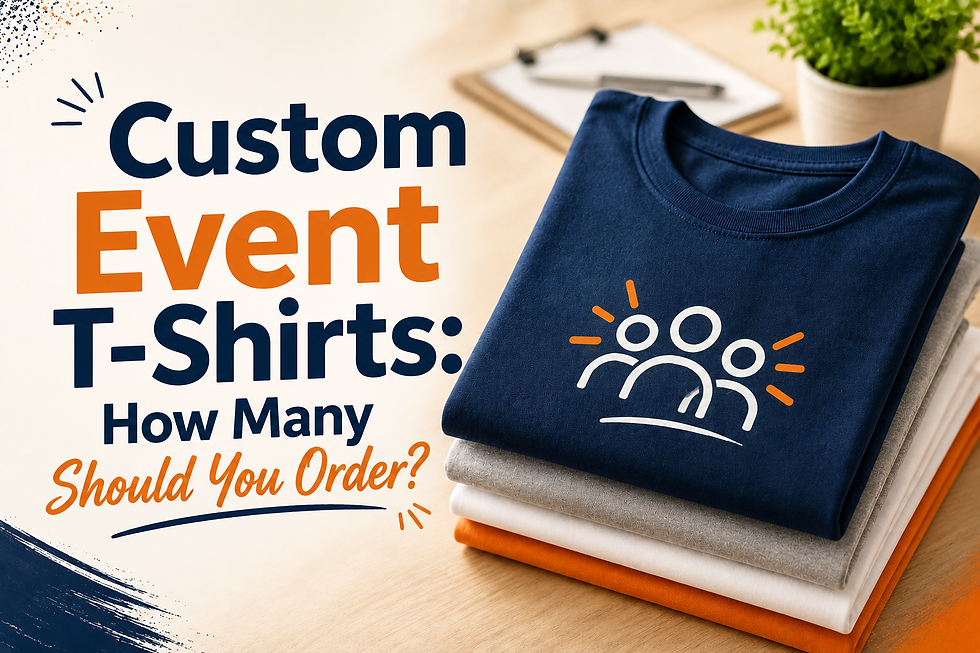 event t-shirts, custom event t-shirts, custom t-shirts for events