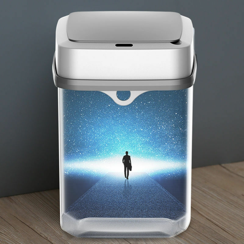 縮圖：Inductive smart trash can