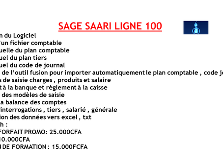 FORMATION SAGE SAARI LIGNE 1000