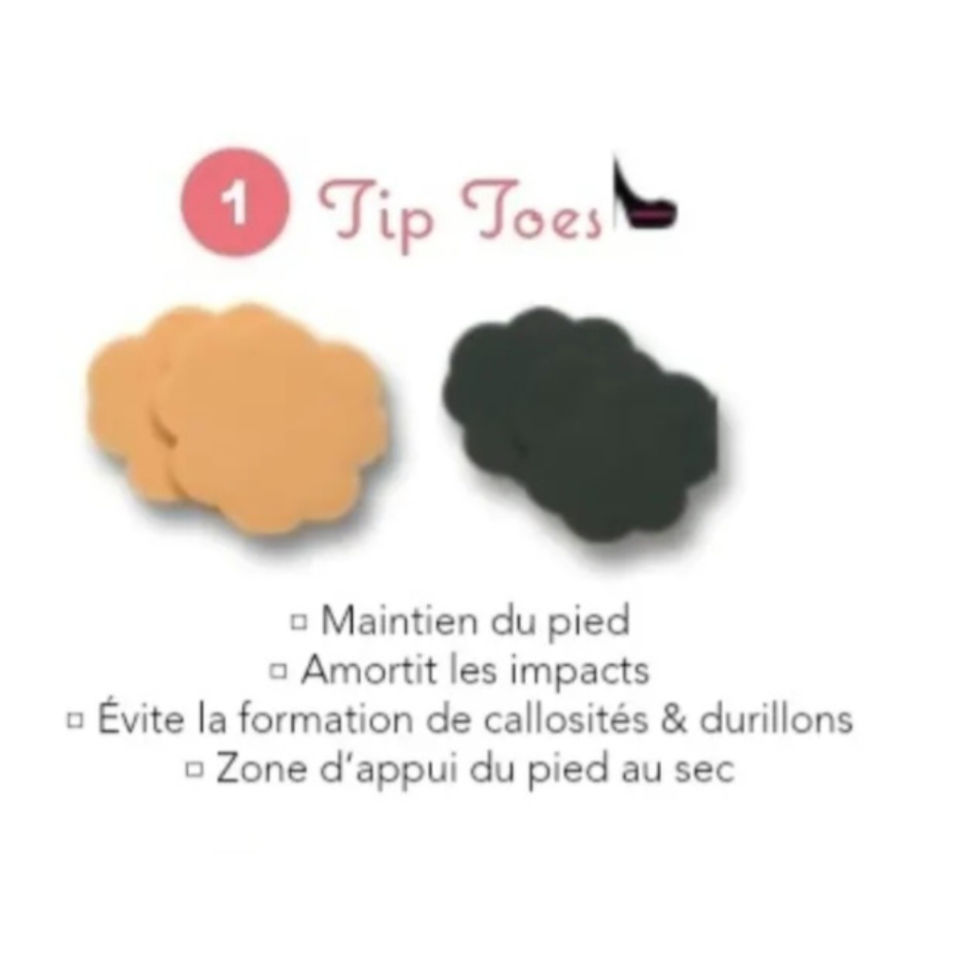 Miniature : COUSSINET CHAUSSURE REMBOURRÉ POUR AVANT PIED (UNE PAIRE)
